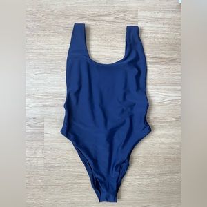 Aerie Scoopback One Piece Bathing Suit Size S